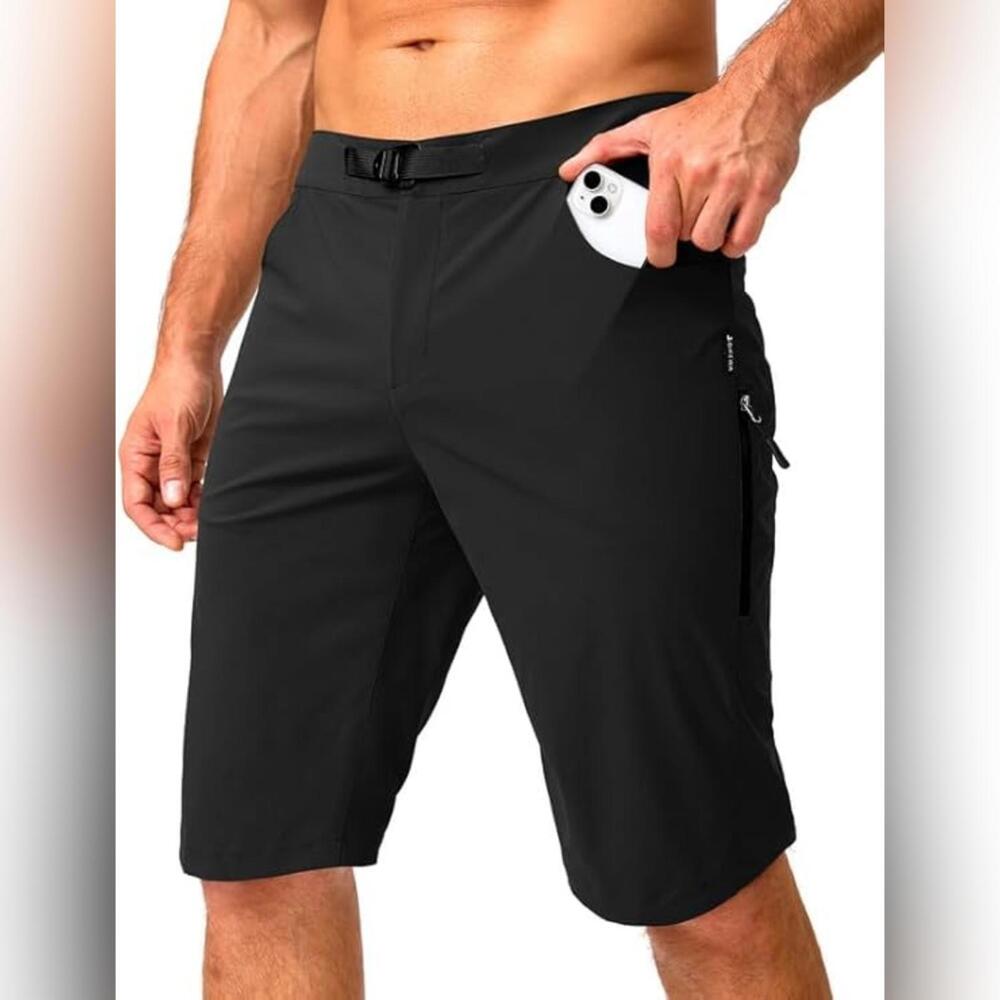 NWT Bikewa Men's Mountain Bike Hiking Quick Dry Shorts, Large